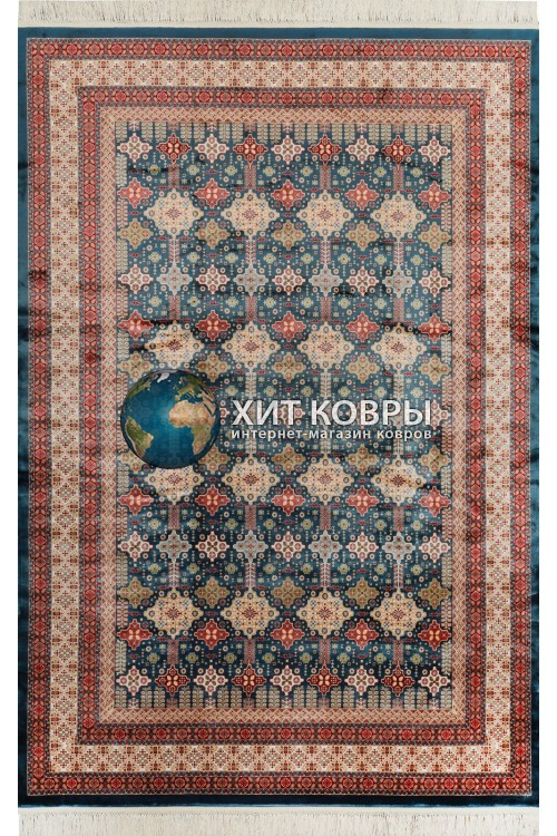 Иранский ковер Bambo 14576 Голубой